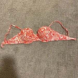 Underwire bikini top